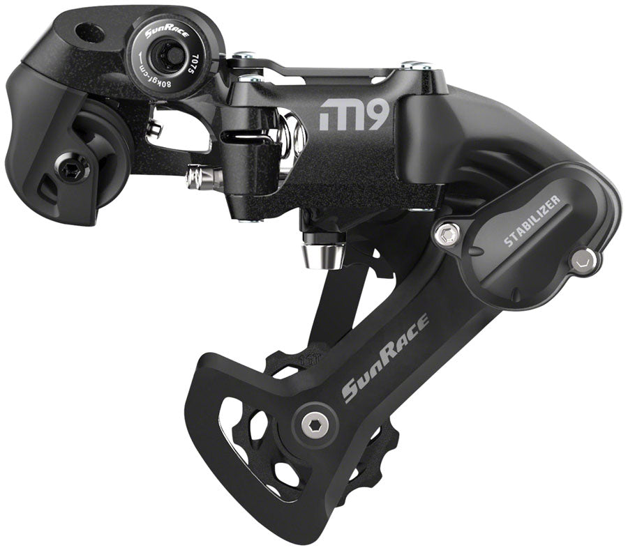 SunRace M903 Rear Derailleur - 9-Speed Short Cage Black