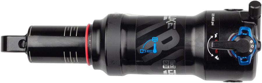 RockShox Deluxe Ultimate RCT Rear Shock - 165 x 45mm DebonAir 2 Tokens Medium Reb/Comp 380lb L/O Force Trunnion / Std B2