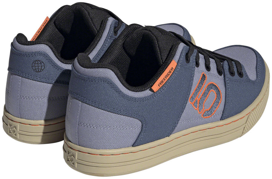 Five Ten Freerider Canvas Flat Shoes - Womens Silver Violet/Wonder Steel/Core BLK 9.5