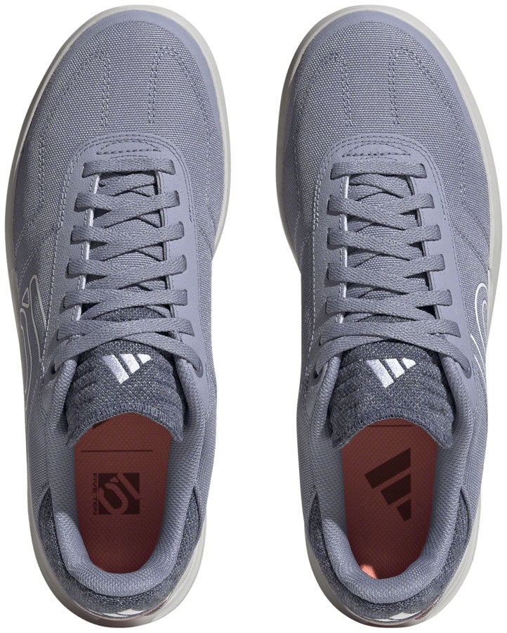 Five Ten Sleuth Deluxe Canvas Flat Shoes - Womens Silver Violet/Ftwr White/Coral 9.5