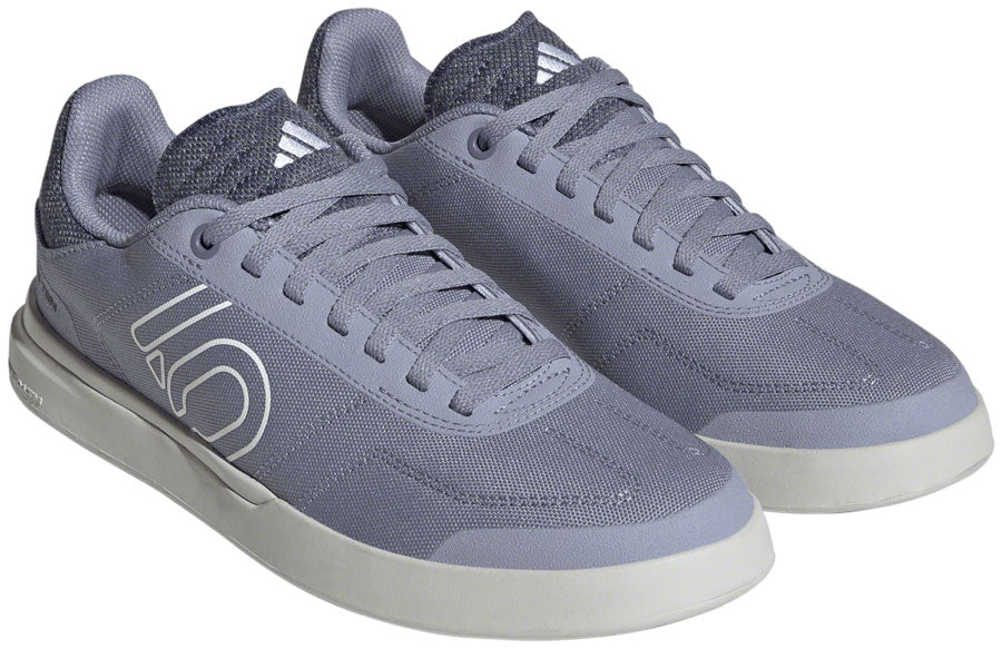 Five Ten Sleuth Deluxe Canvas Flat Shoes - Womens Silver Violet/Ftwr White/Coral 9.5