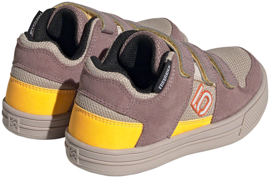 Five Ten Freerider VCS Flat Shoes - Kids Wonder Taupe/Gray One/Solar Gold 5.5