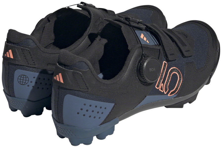 Five Ten Kestrel BOA Mountain Clipless Shoes - Womens Legend Ink/Core BLK/Coral Fusion 7.5