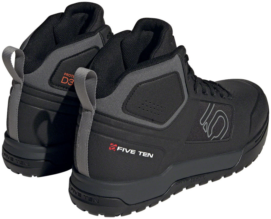 Five Ten Impact Pro Mid Flat Shoes - Mens Core BLK/Gray Three/Gray Six 9.5