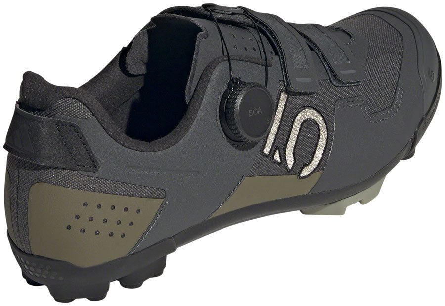 Five Ten Kestrel BOA Mountain Clipless Shoes - Mens Gray Six/Silver Pebble/Olive Strata 11