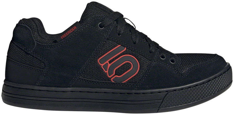 Five Ten Freerider Flat Shoes - Mens Core Black/Red/Gray Five 12