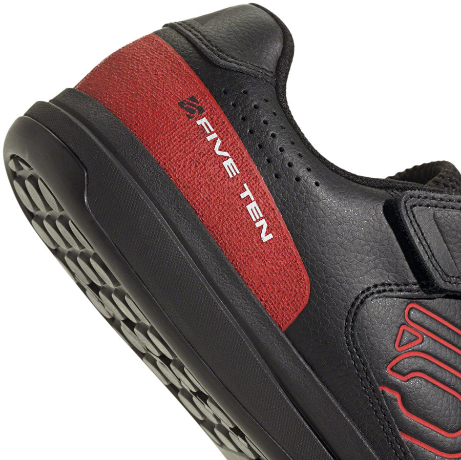 Five Ten Hellcat Mountain Clipless Shoes - Mens Core Black/Red/FTWR White 7