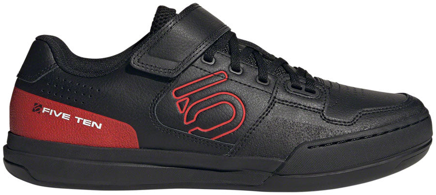 Five Ten Hellcat Mountain Clipless Shoes - Mens Core Black/Red/FTWR White 9
