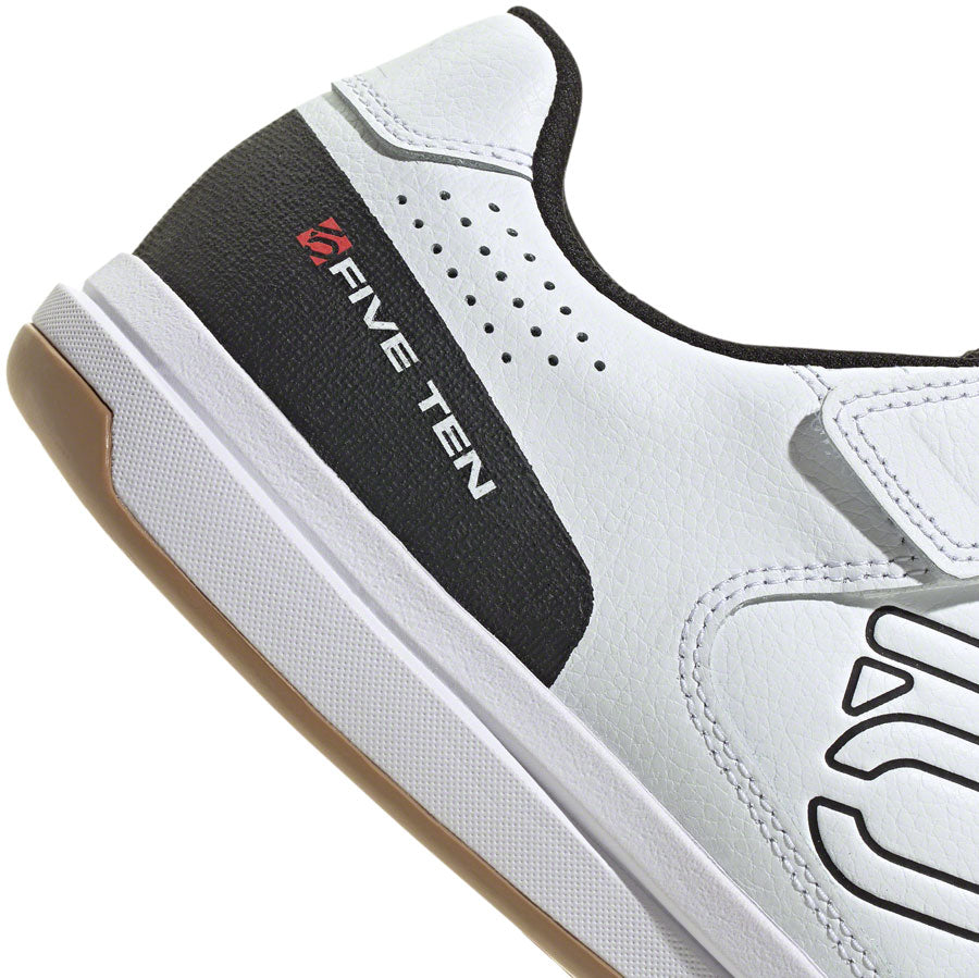 Five Ten Hellcat Mountain Clipless Shoes - Mens FTWR White/Core BLK/Red 11.5