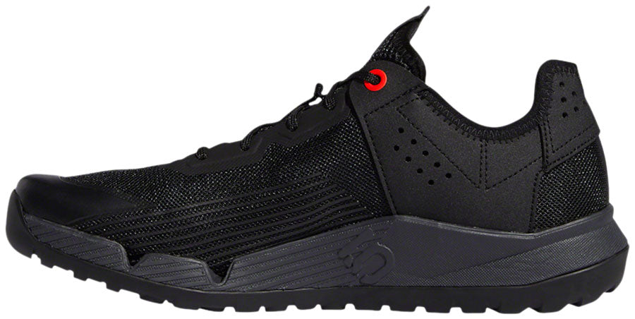 Five Ten Trailcross LT Flat Shoes  -  Womens Core BLK / Gray Two / Solar Red 7.5