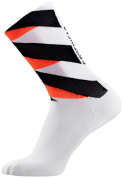 Gorewear Essential Signal Socks - White/Fire Mens 6-7.5