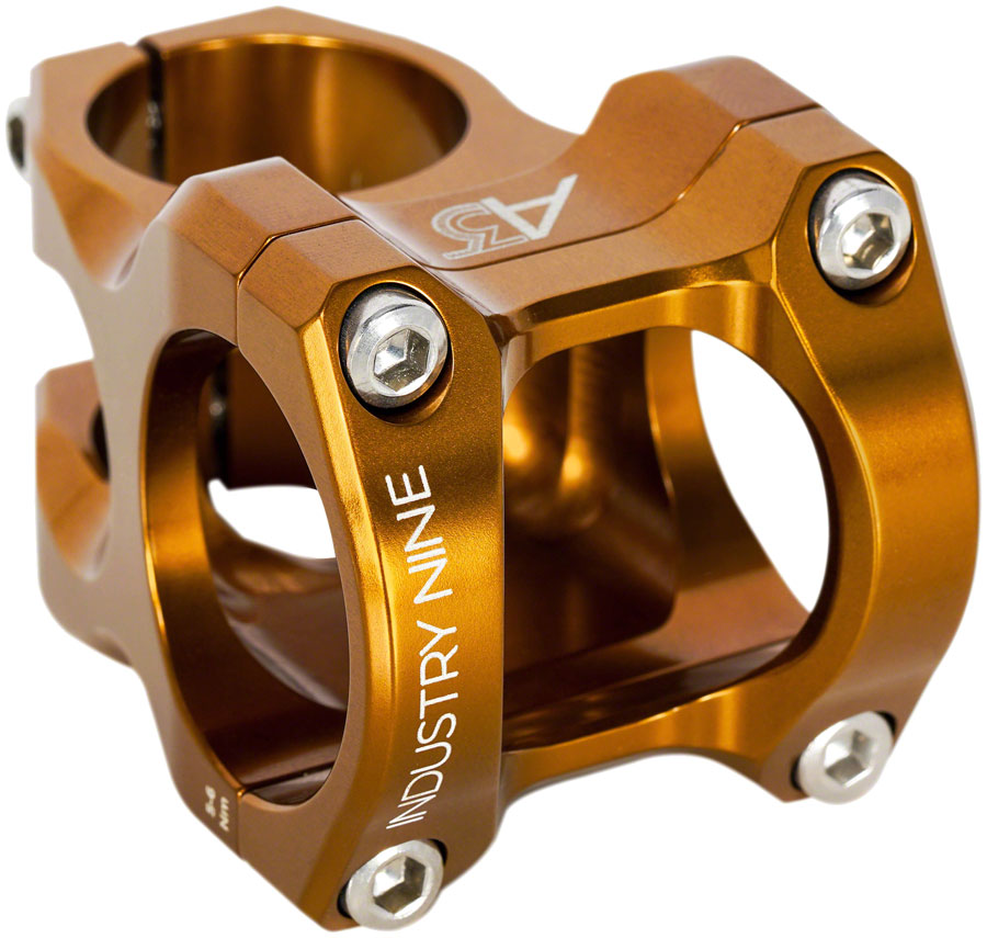 Industry Nine A318 Stem - 40mm 31.8mm Clamp +/-4.4 1 1/8" Aluminum Bronze