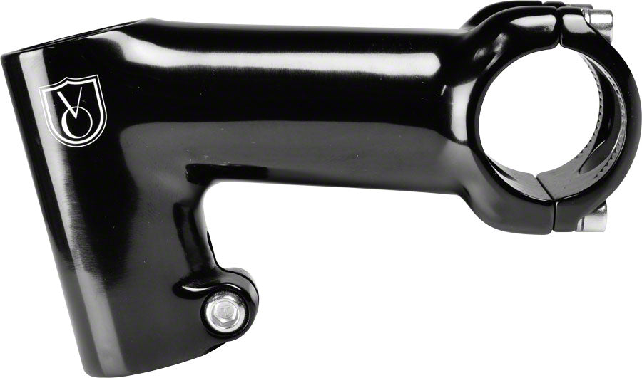 Velo Orange Tall-Stack Stem - 80mm 31.8 Clamp -17 1 1/8" Aluminum Black