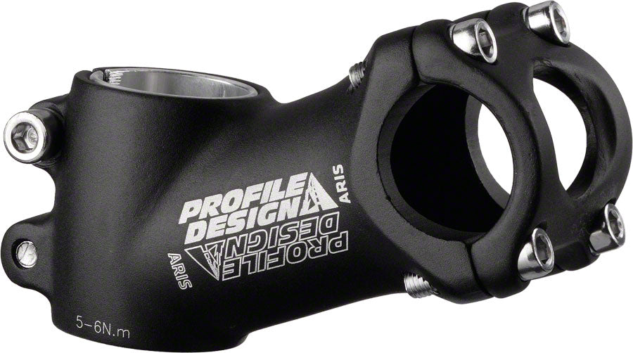Profile Design Aris Stem - 100mm 26 Clamp +/-25 1 1/8" Aluminum Black