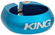 Chris King Seatpost Clamp - 34.9mm Matte Turquoise