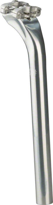 Velo Orange Grand Cru Long Setback Seatpost MKII 30.2mm Setback 27.2mm 300mm Silver