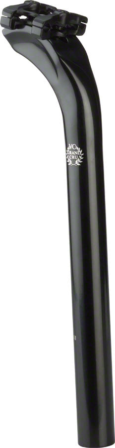 Velo Orange Grand Cru Long Setback Seatpost MKII 30.2mm Setback 27.2mm 300mm BLK