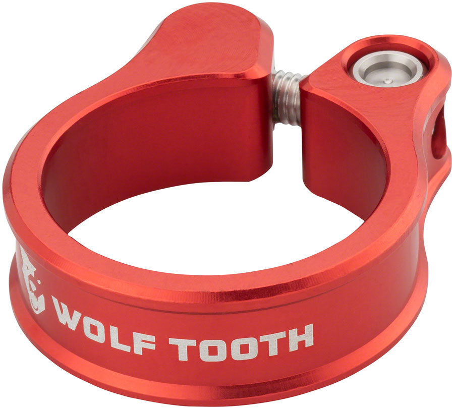 Wolf Tooth Seatpost Clamp - 39.7mm Red