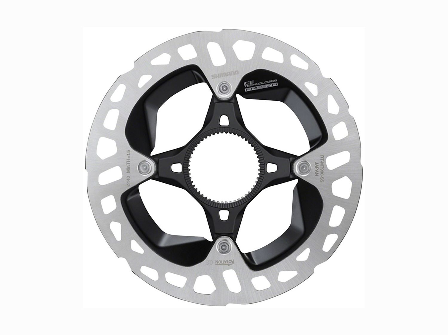 Rotor Shimano MT900 XTR 140mm Centerlock Silver/Black
