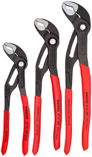 Knipex Cobra Pliers Set - 3 Piece 7" 10" 12"