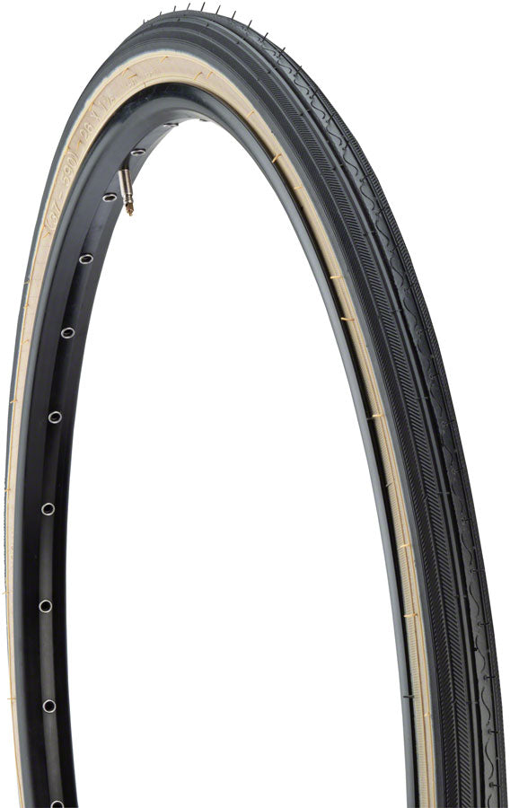 Kenda Street K40 Tire - 26 x 1-3/8 Clincher Wire Black/Tan 30tpi