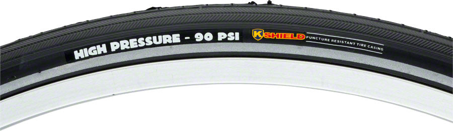 Kenda Street K35 Tire - 27 x 1 1/4 Clincher Wire Black/Reflective