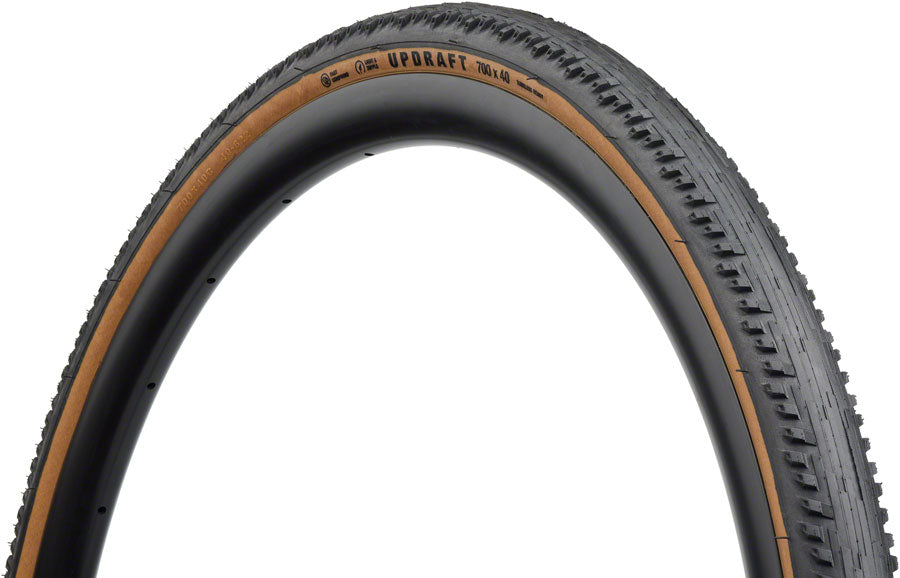 Teravail Updraft Tire - 700 x 35 Tubeless Folding Tan Durable Fast Compound