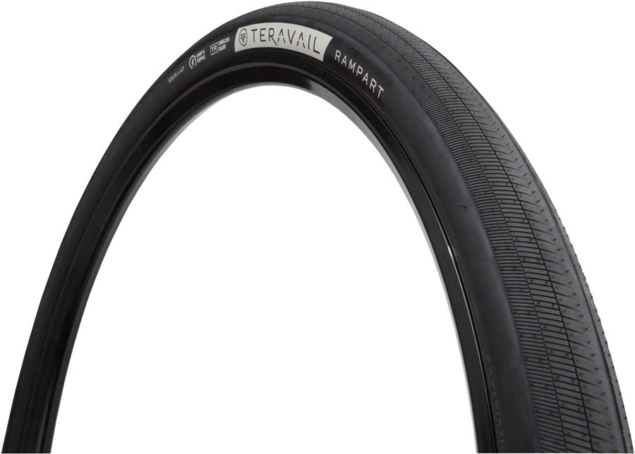 Teravail Rampart Tire - 650b x 47 Tubeless Folding Black Durable