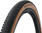 Continental Terra Adventure Tire - 700 x 50 Tubeless Folding BLK/Transparent Grip Trail Casing E25