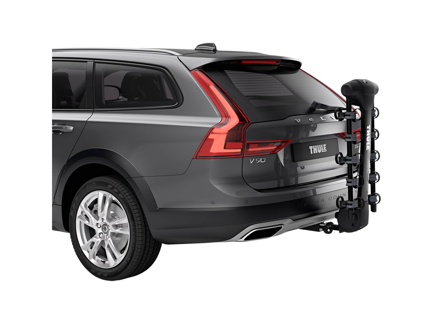 Thule Apex XT Hitch Rack - 5-Bike 1-1/4" 2" Receiver Black