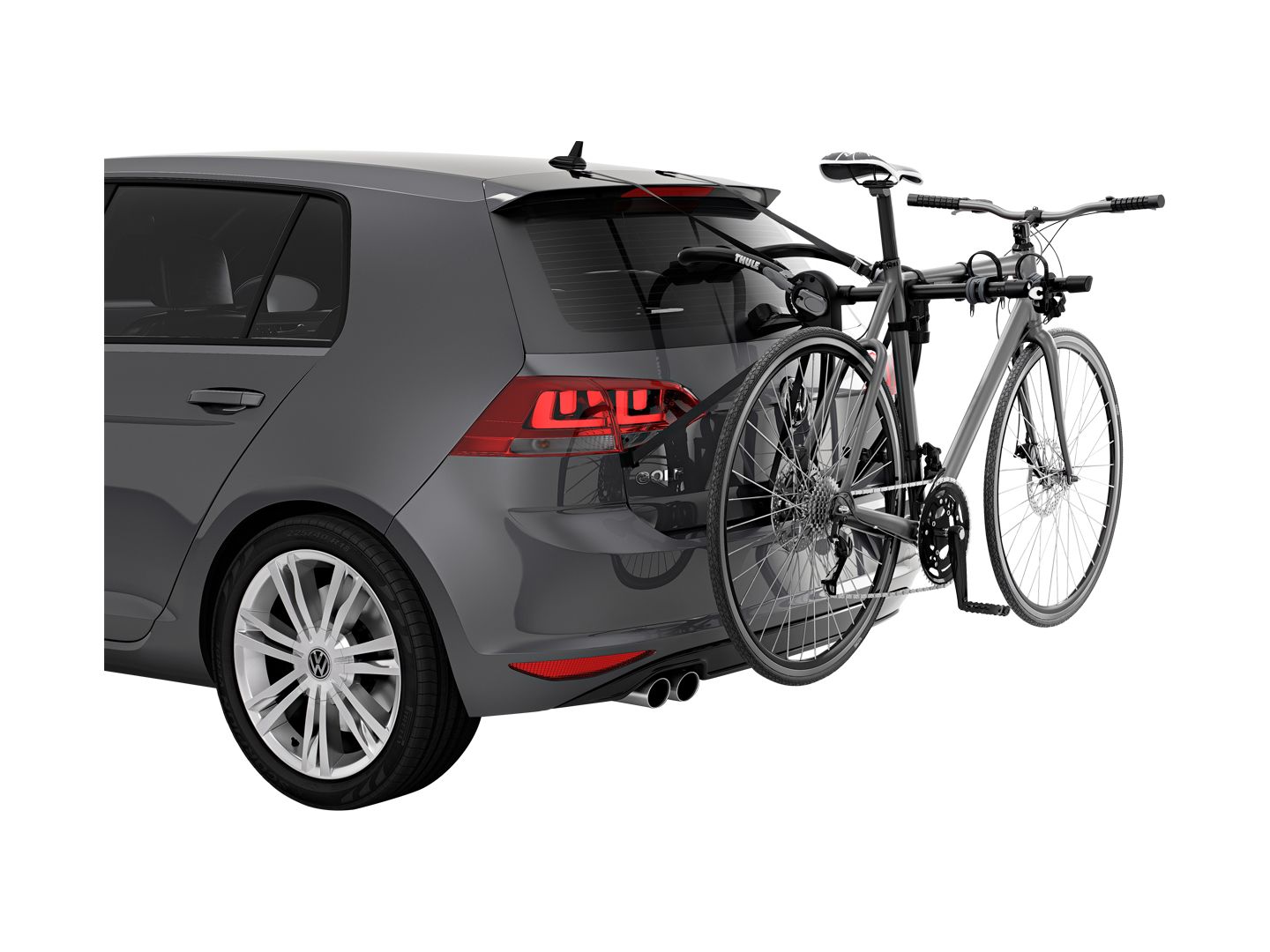 Thule Gateway Pro 2 Trunk Rack: 2-Bike