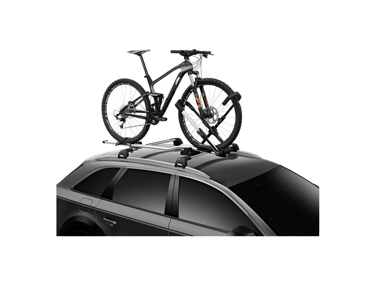Thule 599000 Upride Roof Rack Upright Bike Carrier - 1 Bike
