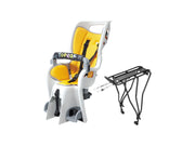 Topeak Baby Seat II Child Seat With Disc Compatible Rear Rack - Fits 29" MTX 2.0 Gray/YLW