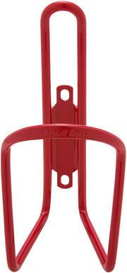 Planet Bike Alloy 6.2mm Water Bottle Cage - Aluminum Red