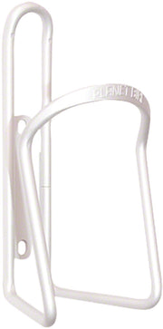 Planet Bike Alloy 6.2mm Water Bottle Cage - Aluminum White