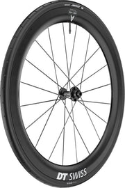 DT Swiss ARC 1400 DiCut 55 Front Wheel - 700 12 x 100mm Center-Lock BLK WTS w/Aero 111 Tire