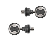 Wahoo Fitness Power Zero Single-Sided Power Pedals - Dual Sided Clipless Composite 9/16" BLK Pair Single-Sensing Speedplay