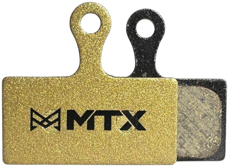 MTX Gold Label HD Disc Brake Pads - Ceramic/Kevlar Compound Shimano XT / XTR / SLX 2-Piston Single Set