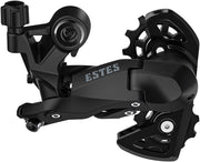 microSHIFT Estes Rear Derailleur - 7/8/9-Speed Super Short Cage 28-32t Max Cog 11-14t Min Cog 21t Capacity BLK