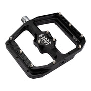 Burgtec Penthouse Flat MK5 B-Rage Edition Pedals - Burg Black