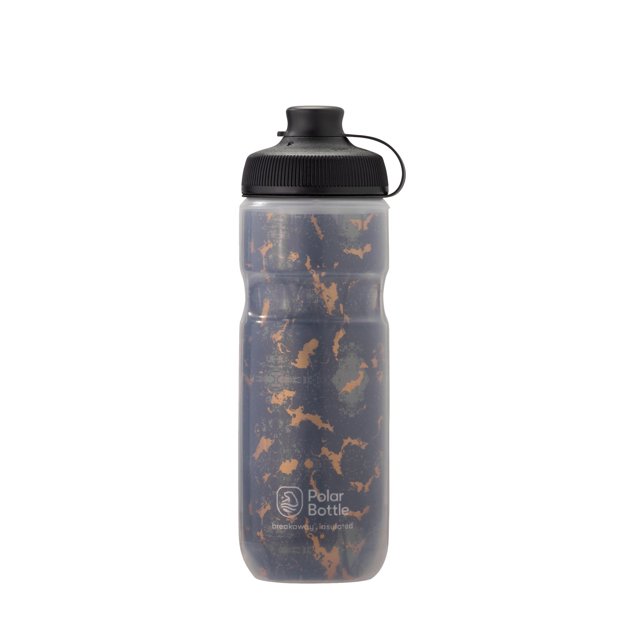 Polar Bottle Muck Insulated Water Bottle Charcoal 20oz