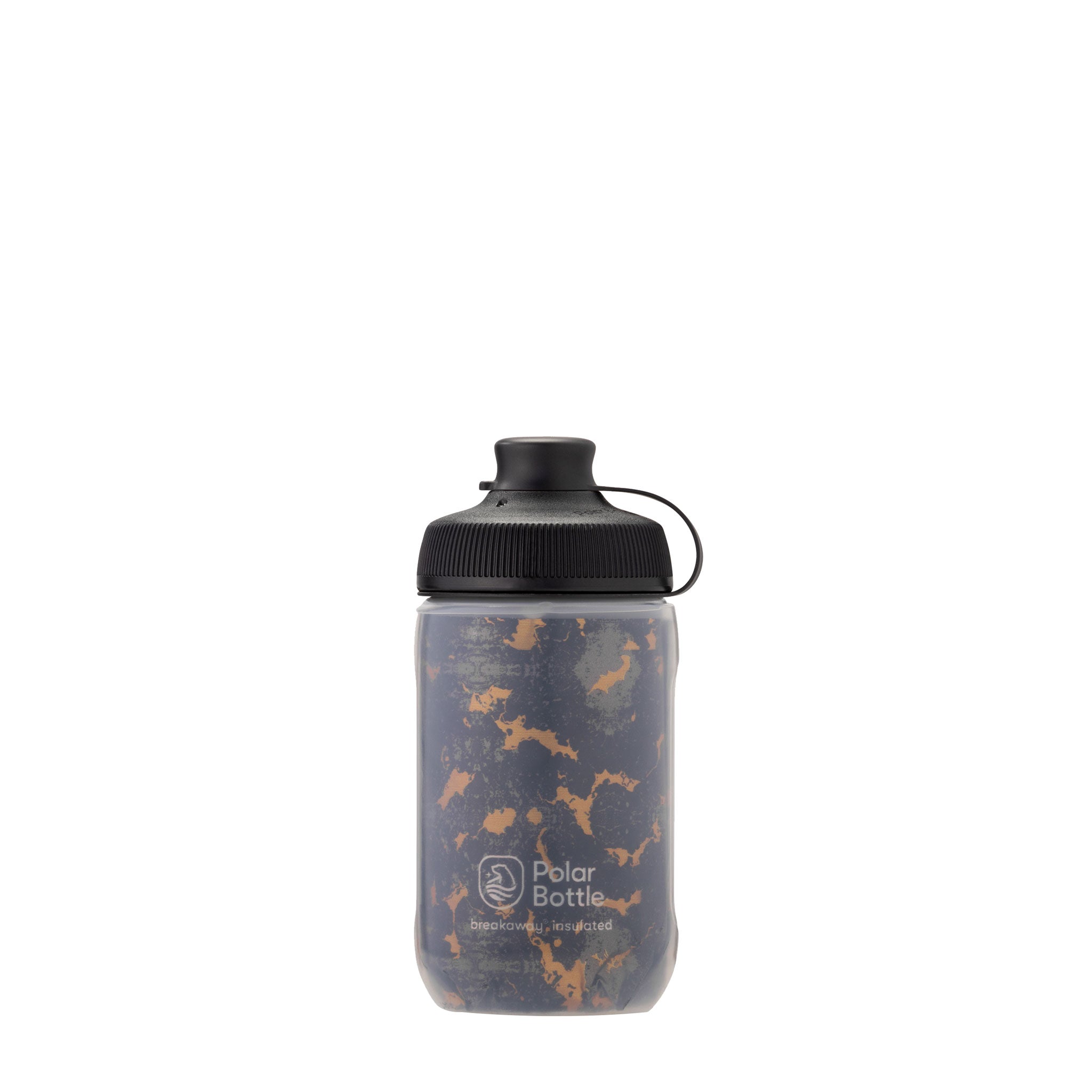 Polar Bottle Muck Insulated Water Bottle Charcoal 12oz