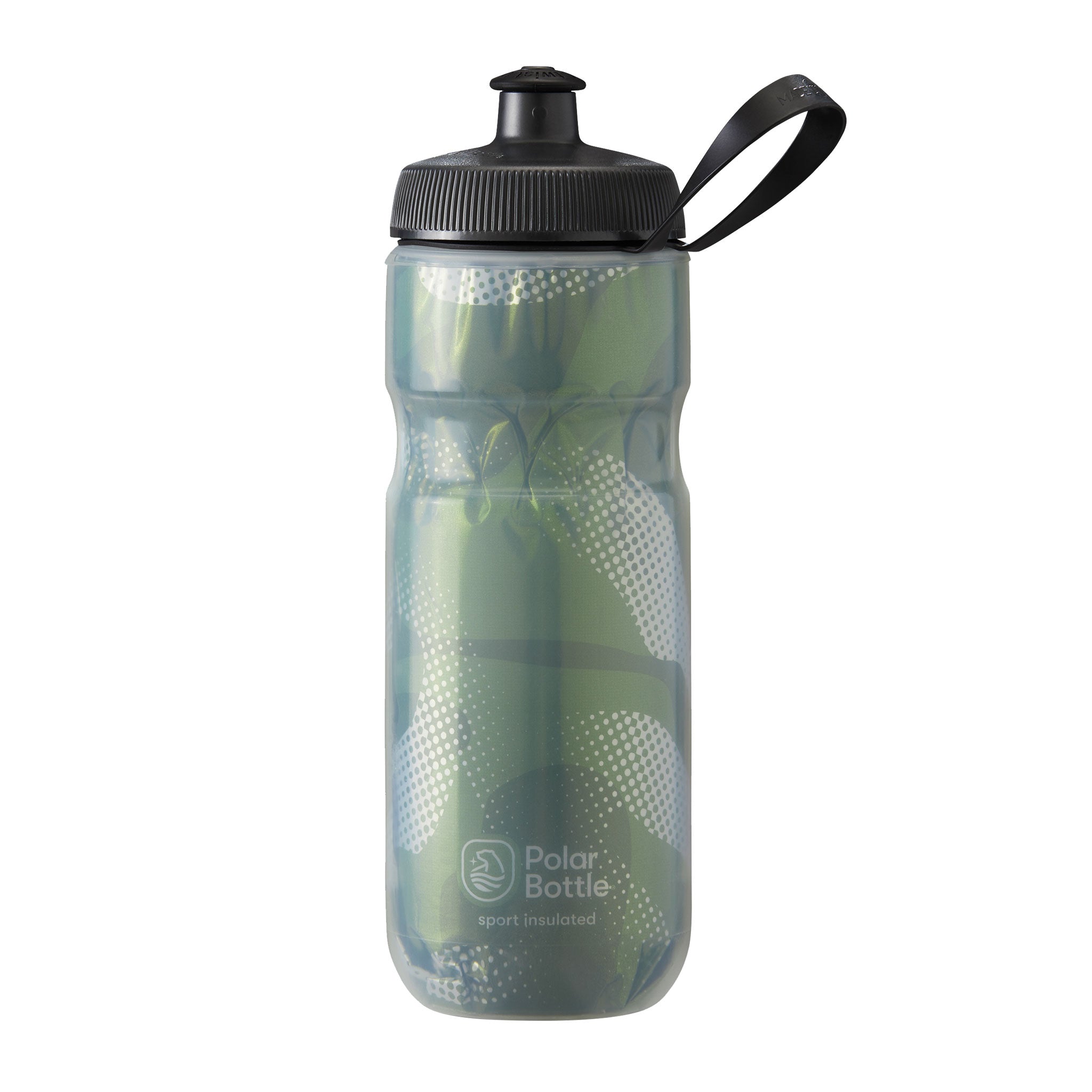 Polar Bottle Sport Insulated BottleContenderOlive/Silver20oz