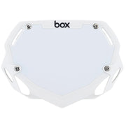 BOX Box Two Number Plate White - Small