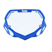 BOX Box Two Number Plate Blue - Small
