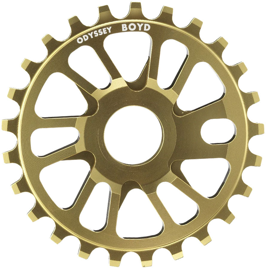 Odyssey Boyd Sprocket - 30t CNC Machined 7075-T6 Aluminum Coffee