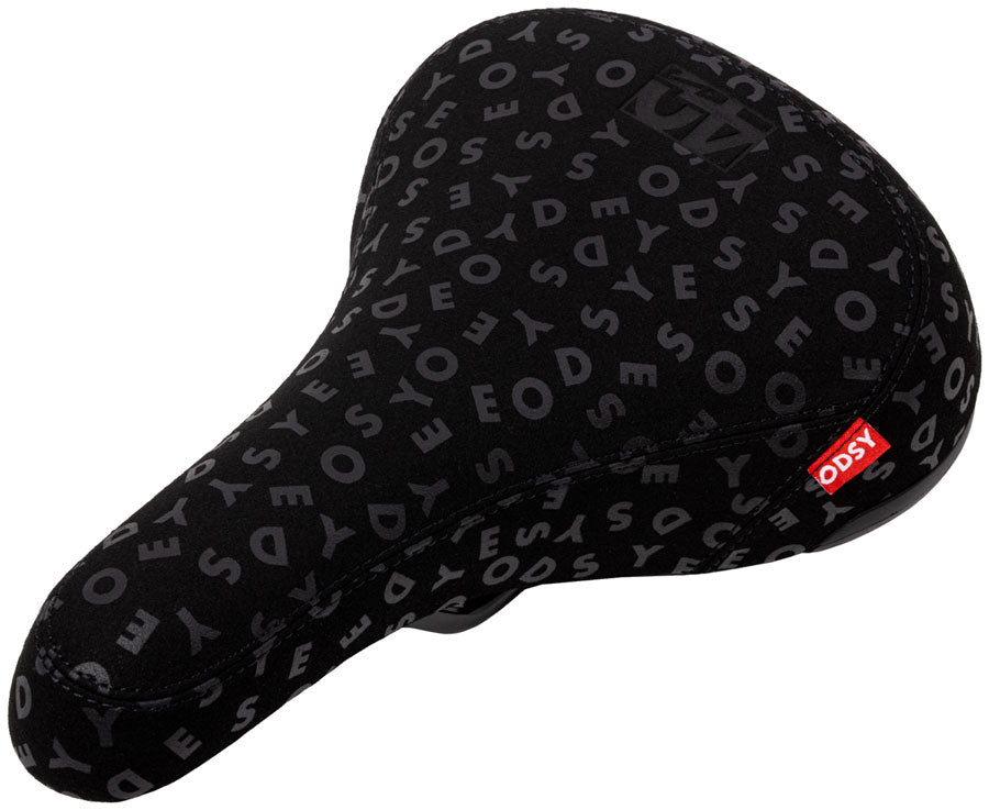 Odyssey 40th Anniversary BMX Seat - Railed Cruiser Black Suede