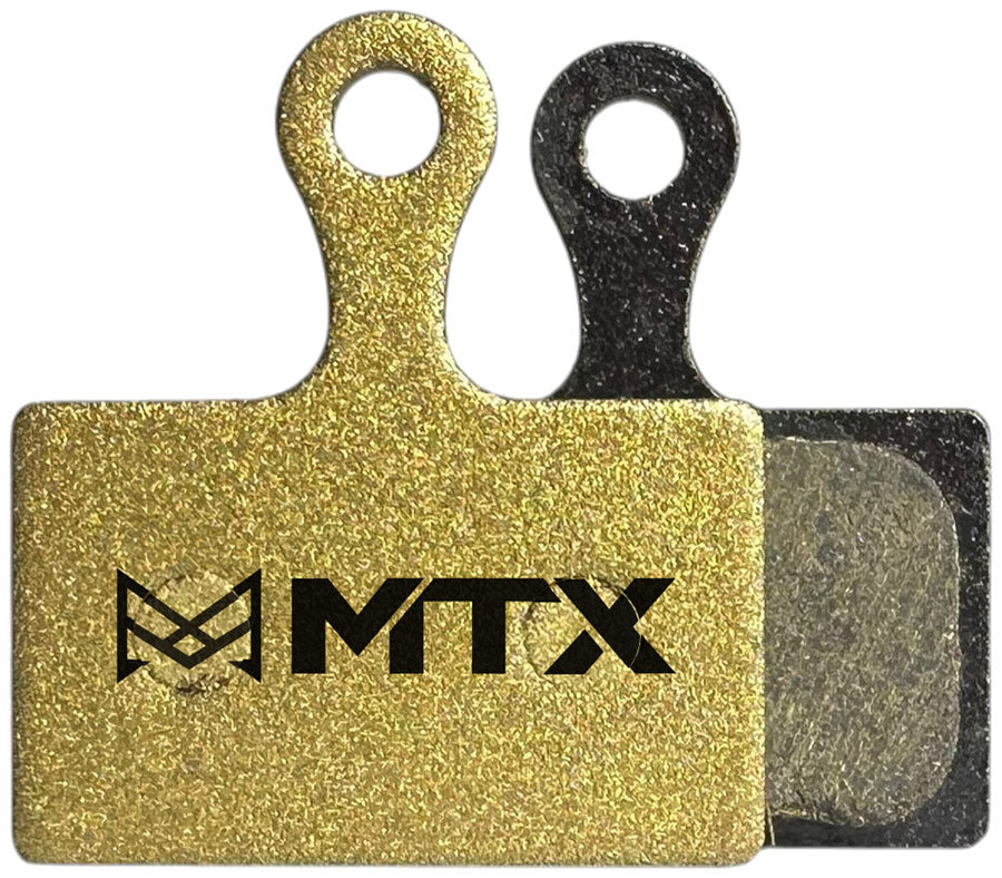 MTX Gold Label HD Disc Brake Pads - Ceramic/Kevlar Compound Shimano Road XTR 9100 / GRX / Dura-Ace Road 2-Piston Single Set