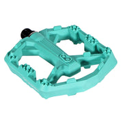 Crankbrothers Stamp 0 Large Platform Pedals Turquoise