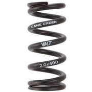 Cane Creek VALT Lightweight Steel Spring for Coil Shock, 2.00"/51mm x 400lbs, Black
